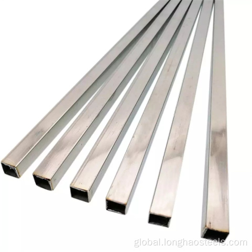 Square Tube  Welded 201 304 stainless steel square pipe Factory
